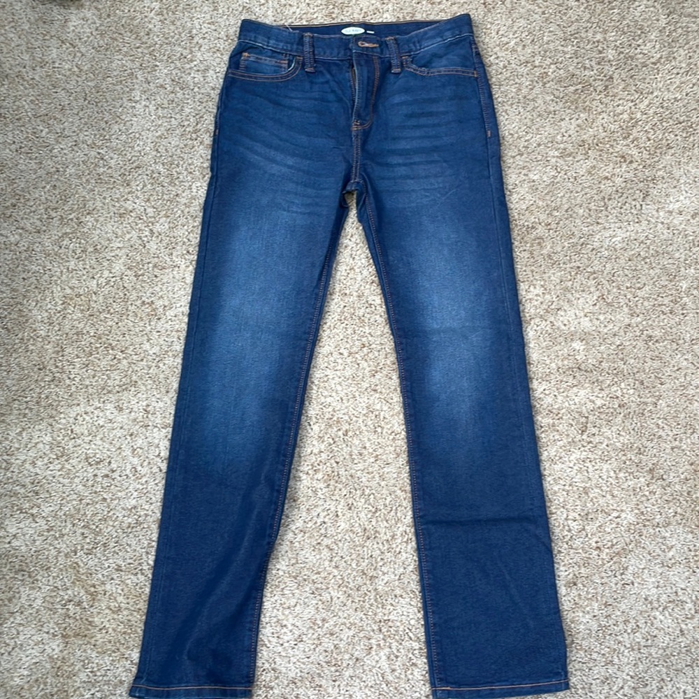 Mens or kids blue jeans